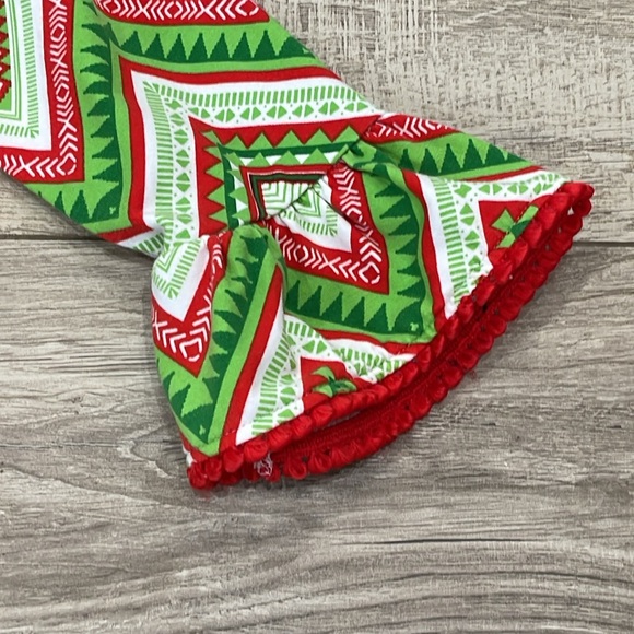 Christmas/Holiday Red & Green Dress - Picture 5 of 10